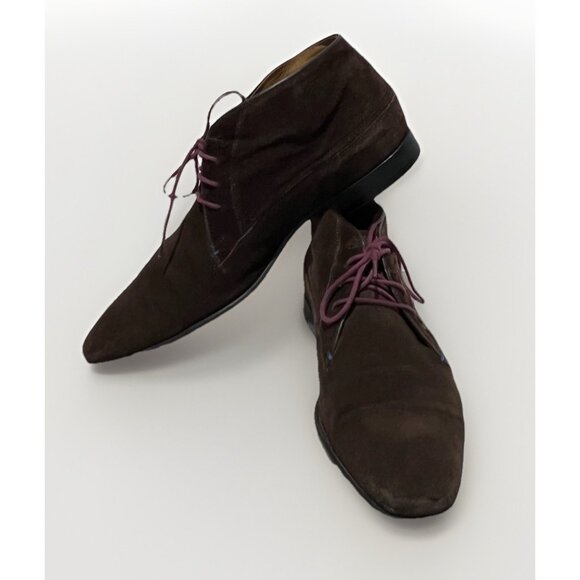 Paul Smith Italy Espresso Brown Suede Jay Chukka Boots Mens UK 10 EU 44 US 11 main image 10